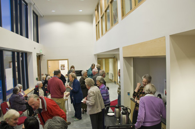 South Belfast Methodists Agape Centre entrance foyer