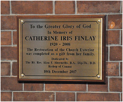 Dedication plaque